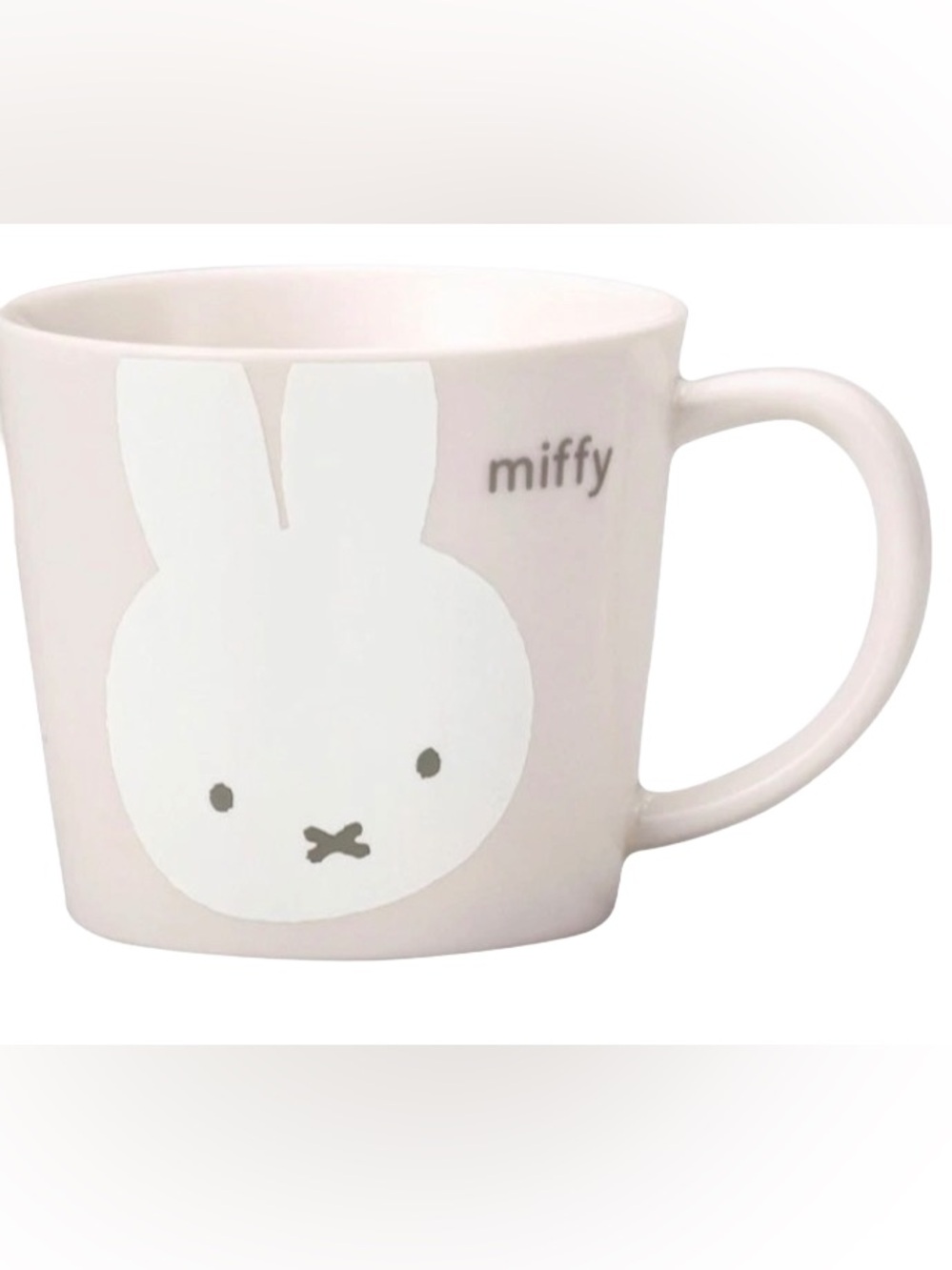 MIFFY NEW white face mug by Dick Bruna made in Japan